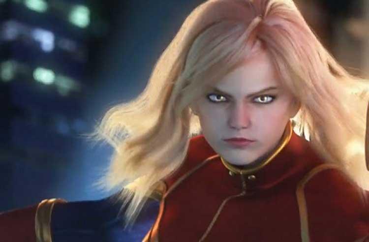 Captain Marvel en Marvel vs. Capcom Infinite Los 19 personajes de Marvel vs. Capcom Infinite