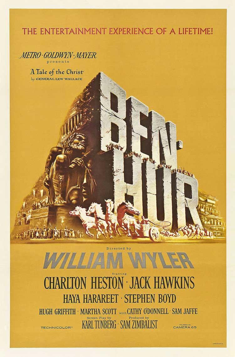 Ben-Hur (1959) Las 20 mejores películas de aventura de la historia