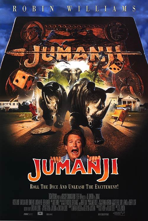Jumanji (1995) Las 20 mejores películas de aventura de la historia