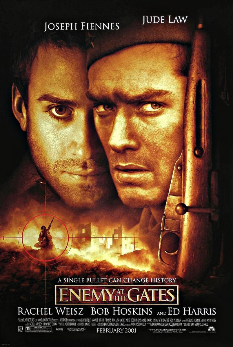 Enemigo a las puertas (2001) Las 10 mejores películas de la II Guerra Mundial