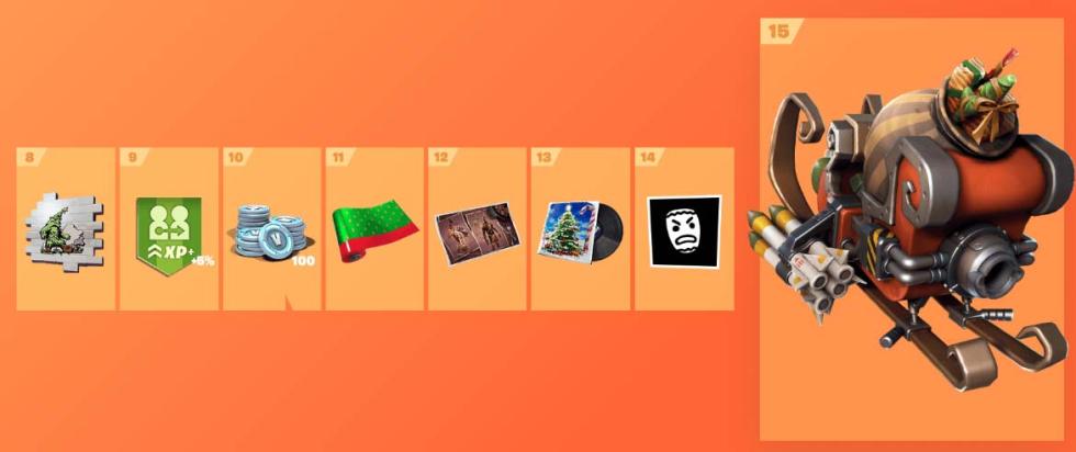 Todas las recompensas del Pase de Batalla de Fortnite ...