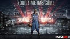 Kevin Durant será la imagen de NBA 2K15