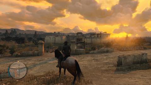 Rede Dead Redemption en Xbox One X a 4K