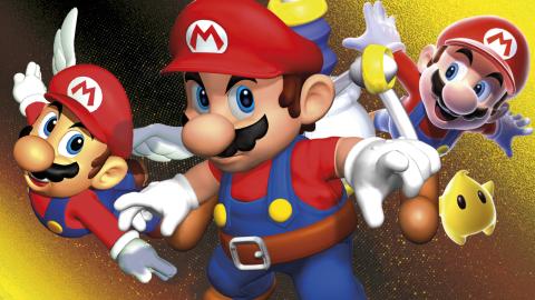 Super Mario 3D All Stars video branded