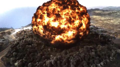 Call of Duty Warzone explosion