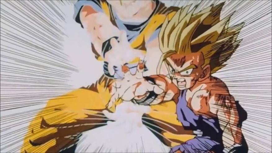 Dragon Ball Z Así Es La Nueva Resina Limitadísima Y Oficial De Gohan Y Goku Destruyendo A