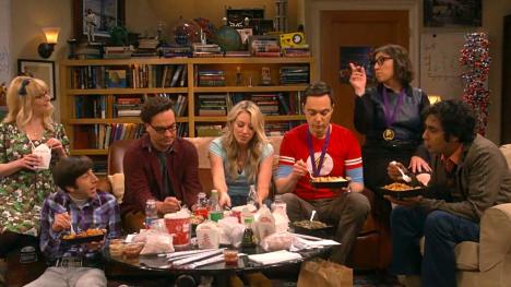 The Big Bang Theory escena final The Big Bang Theory escena final