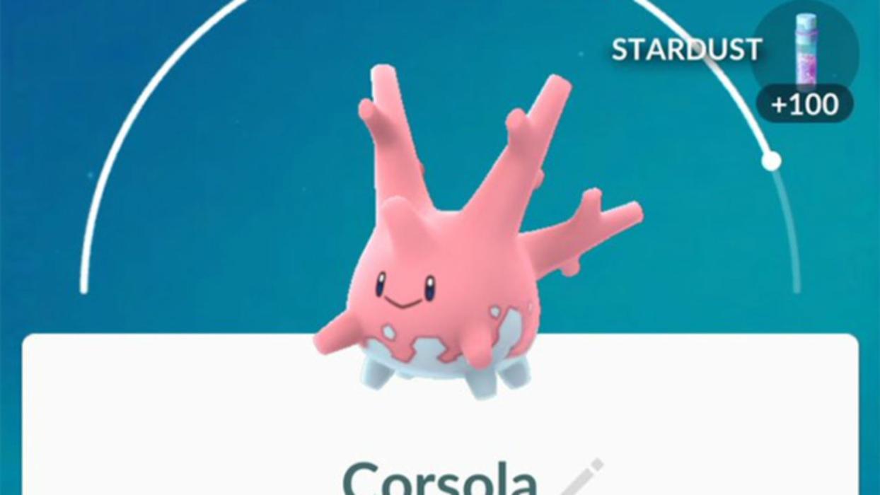 Pokémon GO Dónde capturar a Corsola Guías y trucos en