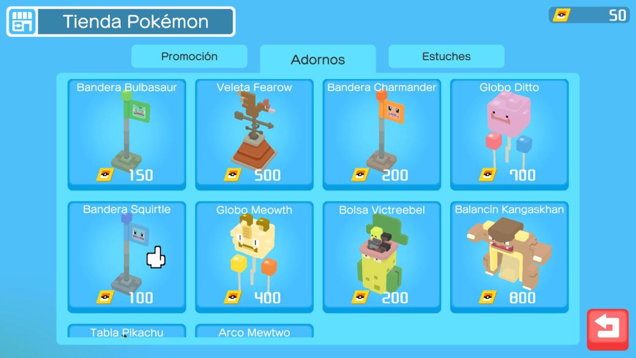 Pokémon Quest Todas Las Decoraciones Y Adornos Para La Base
