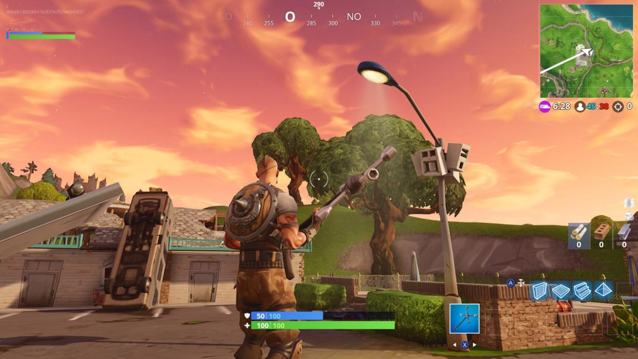 baila bajo diferentes postes de la luz fortnite - postes de telefono de madera fortnite
