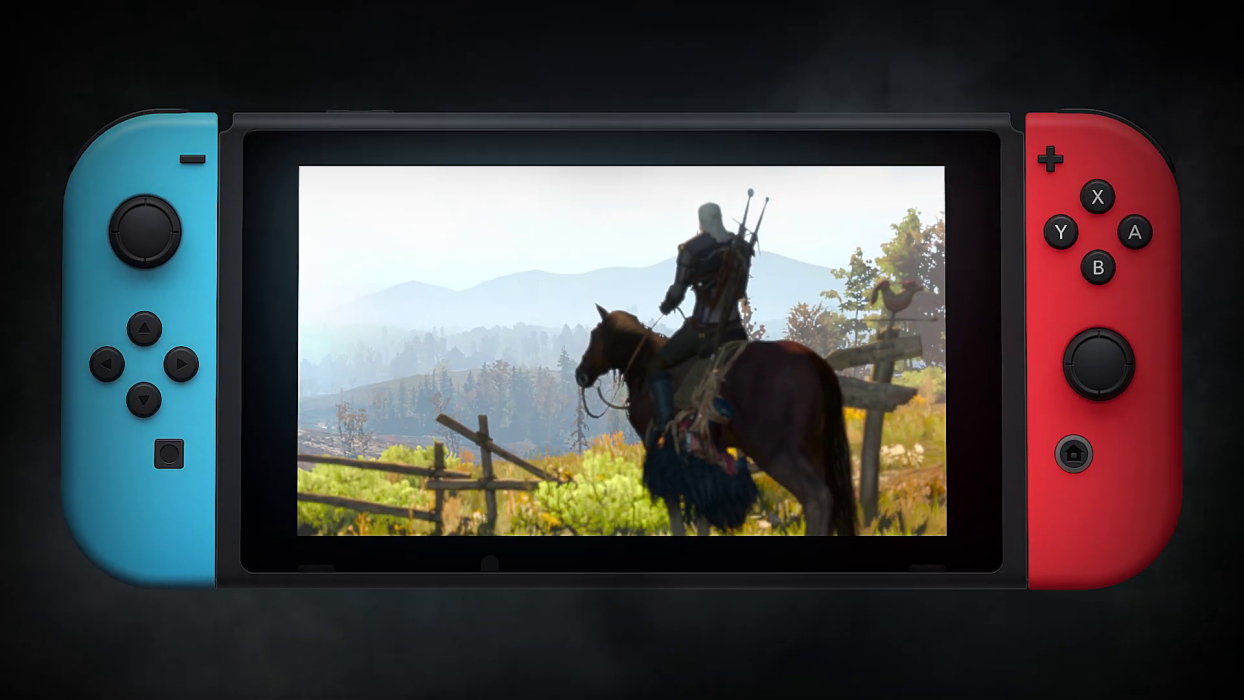 Resultado de imagen de the witcher 3 switch