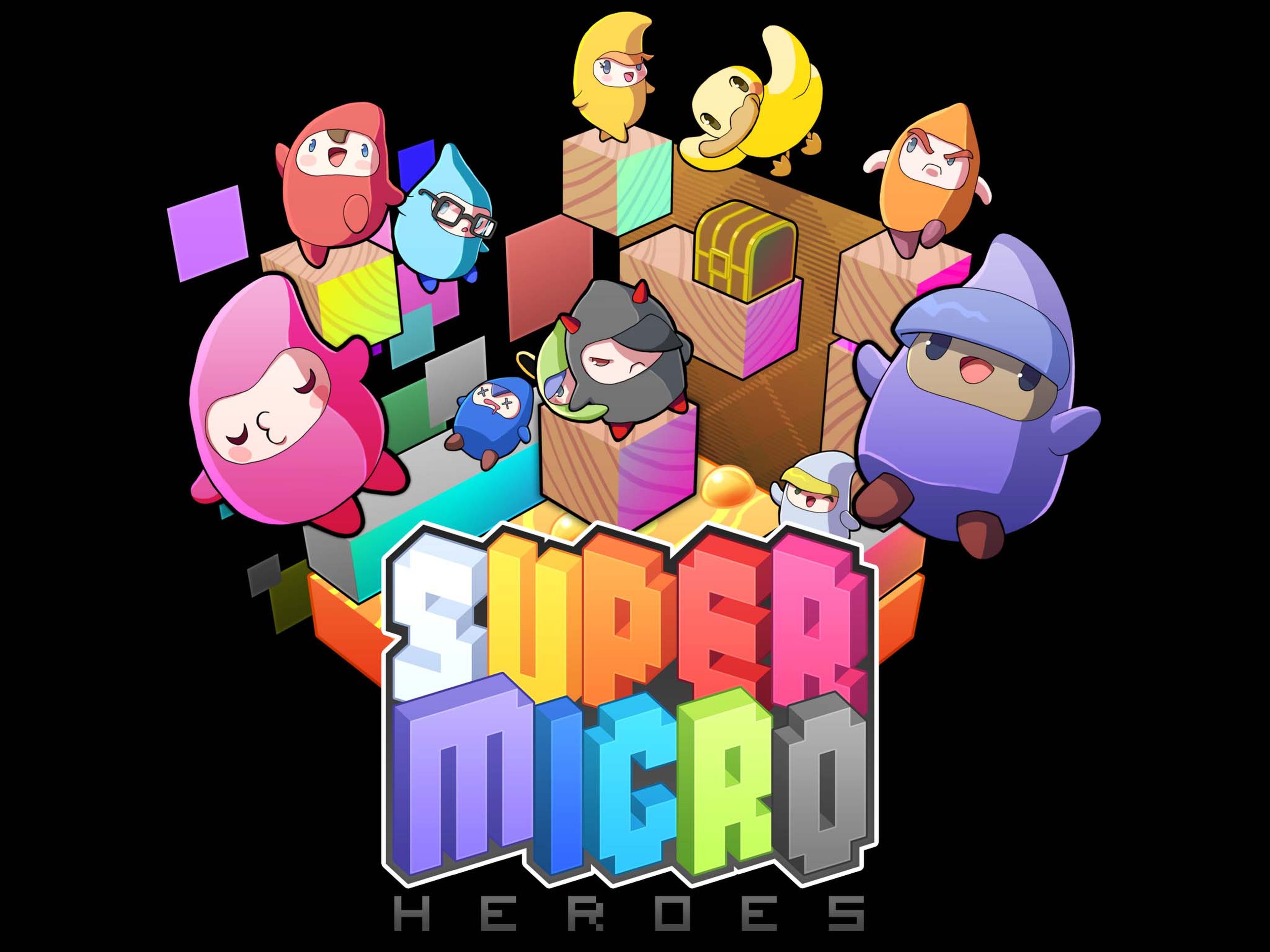 Super Micro Heroes Logo
