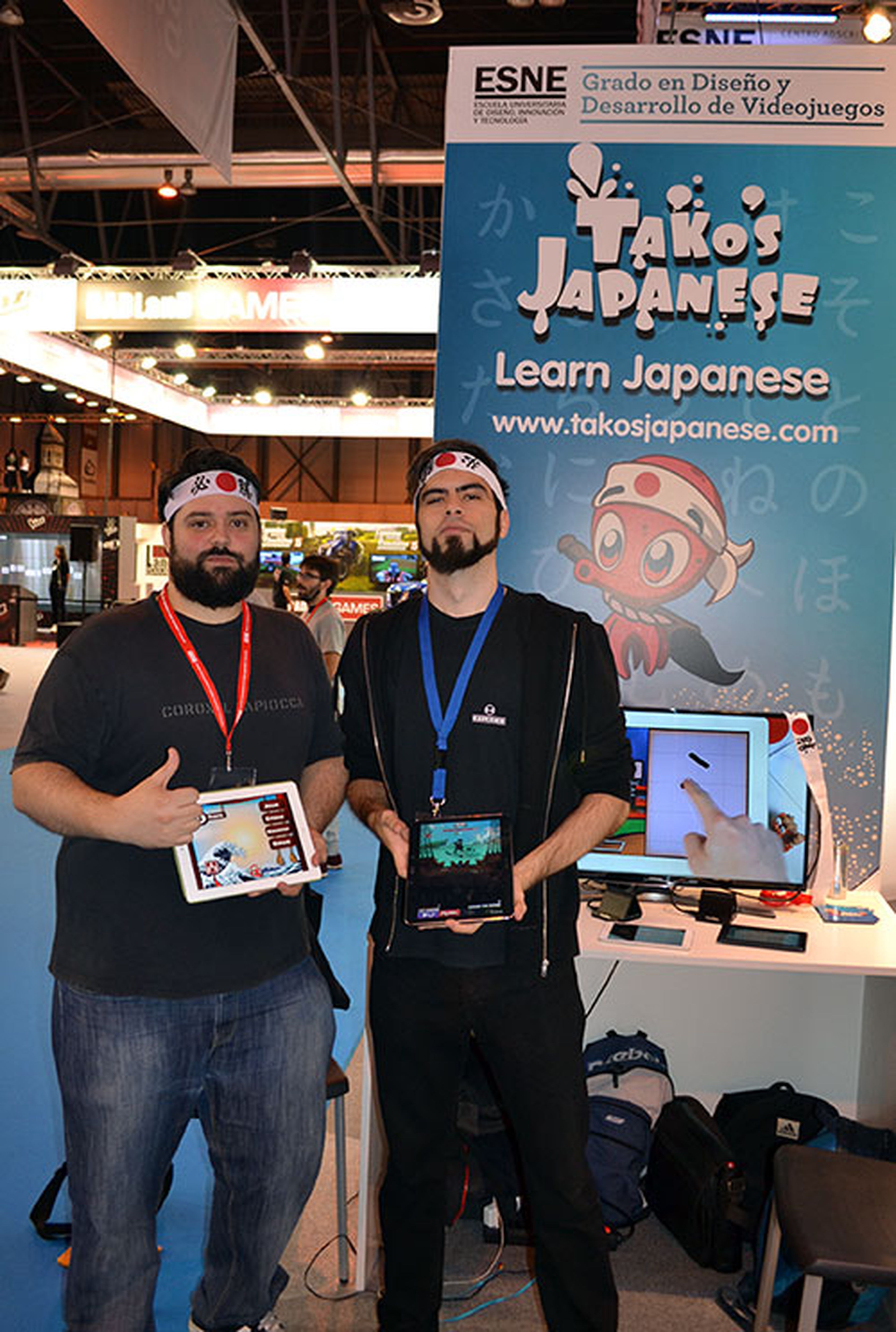 Grogshot Games estuvo en Madrid Games Week enseñando Takos Japanese