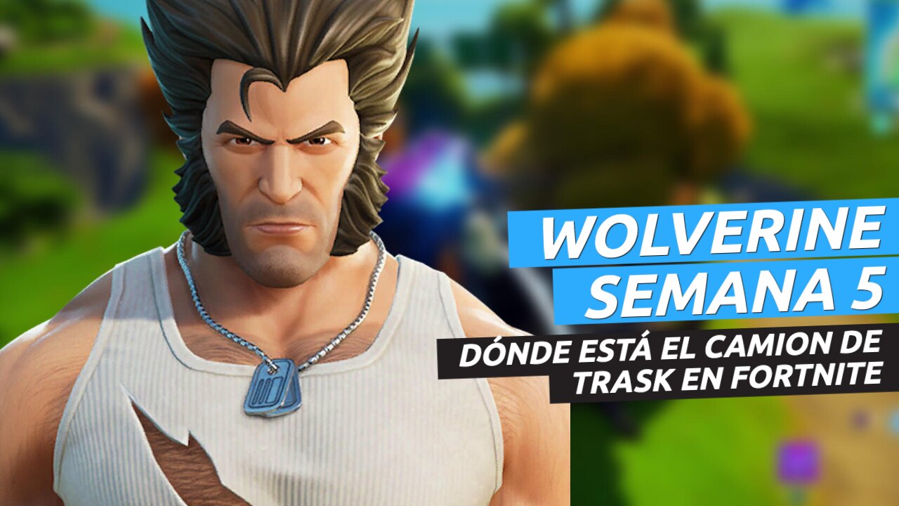 Desaf o Wolverine semana 5 d nde encontrar el cami n de transporte de Trask en Fortnite Temporada 4