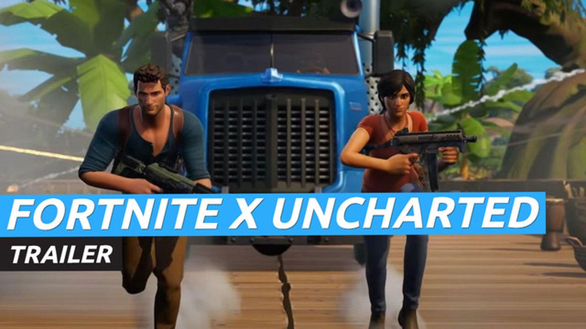 Personagens de Uncharted viram skins de Fortnite